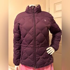 Women's Purple Quilted Jacket